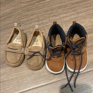 GAP Baby Brown Shoes Set